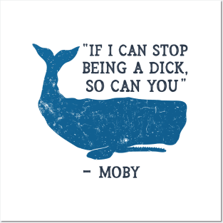 Funny Moby Dick Quote Posters and Art